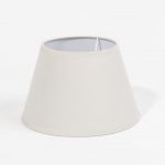 Viva Abajur para Candeeiro Antonella Cinza 22x14.5cm