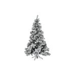 DKD Home Decor Árvore de Natal Branco Verde Metal Polietileno Nevado 130 x 130 x 218 cm