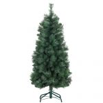 HomCom Árvore de Natal 150 cm Artificial com 354 Ramos e Suporte de Metal