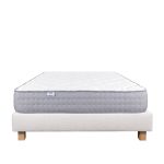 Luxury Literie Conjunto Colchão 160x200 cm Zen 20 cm Espuma de Memória, + Sommier Bege ep20cm