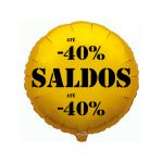 Balloons' Universe Balão de 45cm Saldos -40% Dourado : Enchimento - Vazio