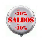 Balloons' Universe Balão de 45cm Saldos -30% Prateado : Enchimento - Vazio
