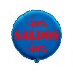 Balloons' Universe Balão de 45cm Saldos -40% Azul : Enchimento - Vazio