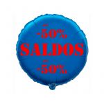 Balloons' Universe Balão de 45cm Saldos -50% Azul : Enchimento - Vazio