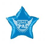 Balloons' Universe Balão Estrela de 45cm Super Pai : Enchimento - Vazio