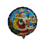 Balloons' Universe Balão Redondo de 45cm Merry Christmas : Enchimento - Vazio