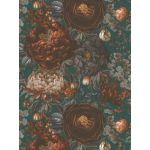 Living Walls Papel de Parede Metropolis By Michalsky 399793 Verde/laranja 53x1005cm Floral - 399793