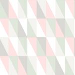 Kt Exclusive Papel de Parede Joy 72130 Azul/cinza/verde/rosa 53x1005cm Geométricos/infantis e Juvenis - 72130