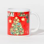 Caneca Feliz Natal Árvore de Natal