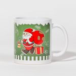 Caneca de Natal Green Pai Natal