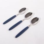 Viva Conjunto de 3 Colheres de Sopa Acero Azul Escuro