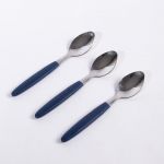 Viva Conjunto de 3 Colheres de Sobremesa Acero Azul Escuro