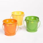 Viva Vela de Citronela Tin Flowers A.7.5cm