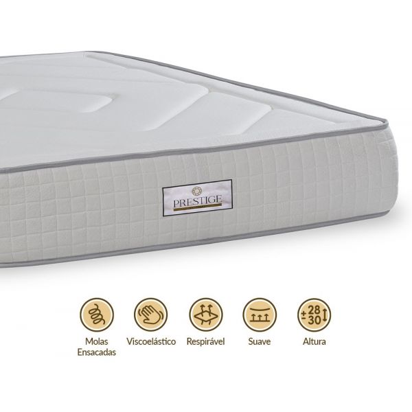 Colchão Prestige Viscoelástico Deluxe 200 x 180cm