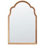 Beliani Espelho de Parede com Moldura em Mdf Cor de Cobre 60 x 89 cm para Decoração de Destaque