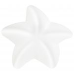 Beliani Candeeiro de Teto LED com Abajur em Acrílico Branco com Forma de Estrela para Quarto para Crianças de Destaque