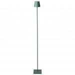 Beliani Candeeiro de Pé sem Fios em Metal Verde para Ambientes Exteriores Estilo Moderno e Contemporâneo
