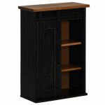 vidaXL Armário Suspenso Halden com Porta de Correr 49x22,5x70 cm Pinho - 225559699