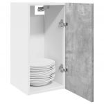 vidaXL Armário Suspenso 30x31x60 cm Derivados de Madeira Cinza Cimento - 1575063740