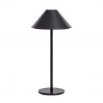 Sweeek Luminária led sem Fio para Interior/exterior H32cm Adam Preto 15x15x32 cm