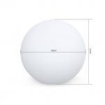 Sweeek Bola Luminosa led de 30 cm em 16 Cores à Prova de Água Esfera led ø30cm 30x30x28 cm