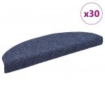 Tapete vidaXL de Escada Autoadesivos 30 Peças 65x21x4 cm Azul - 1069169298