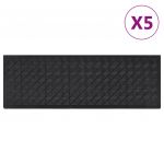 Tapete vidaXL de Escada 5 Peças 25x75 cm Borracha - 3883326519