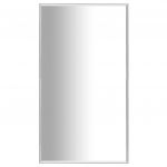 vidaXL Espelho 80x60 cm Prateado - 1437528262