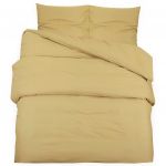 vidaXL Conjunto de Capa de Edredão 240x220 cm Cinza-acastanhado - 649888915