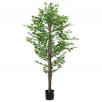 vidaXL Planta de Ficus Artificial 1260 Folhas 200 cm Verde - 526321951