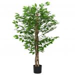 vidaXL Planta de Ficus Artificial 788 Folhas 120 cm Verde - 1750612361