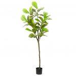 vidaXL Figueira Artificial 48 Folhas 165 cm Verde - 4131171370