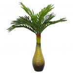 vidaXL Planta de Palmeira Artificial 9 Folhas 70 cm Verde - 405982470