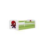 Kocot Kids Cama 180 x 80 cm BabyDreams Spiderman Green