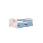 Kocot Kids Cama 180 x 80 cm com gaveta BabyDreams Balloon Blue