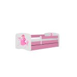 Kocot Kids Cama 180 x 80 cm BabyDreams Princess on Horse Pink
