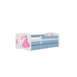 Kocot Kids Cama 180 x 80 cm BabyDreams Princess and Horse Blue