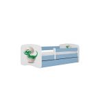Kocot Kids Cama 180 x 80 cm com gaveta BabyDreams Baby Dino Blue
