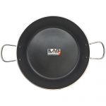 Briebe Paella Panela Indução, 30cm, 4 Porções, Anti-aderente Ecológico PFOA-Free Alumínio Prensado, Vitrocerâmica Preto Zafrán - BRI-PP1149-30