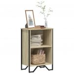 vidaXL Estante 50x31x74,5 cm Derivados de Madeira Carvalho Sonoma - 2232539322