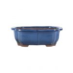 Luso Bonsai Vaso de Bonsai Oval 31*25*10 cm Azul - Yixing - 06640