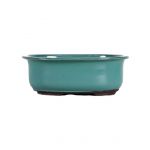 Luso Bonsai Vaso de Bonsai Oval 30*25*8 cm Verde - Japão - 85524