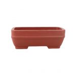 Luso Bonsai Vaso de Bonsai Rectangular 20,5*16,5*7 cm Sem Esmalte - Yixing - 06839