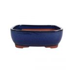 Luso Bonsai Vaso de Bonsai Rectangular 15,5*11,5*5 cm Azul - Yixing - 81982