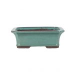 Luso Bonsai Vaso de Bonsai Rectangular 28*23*9 cm Verde - Yixing - 06648