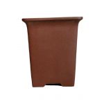 Luso Bonsai Vaso de Bonsai Cascata 19*18,5*18,5 cm Sem Esmalte - Yixing - 06042