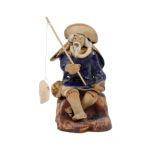 Luso Bonsai Figura Paciência - Pescador - 02162-9
