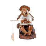 Luso Bonsai Figura Paciência - Pescador - 02162-4