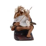 Luso Bonsai Figura Paciência - Pescador - 02162-29