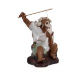 Luso Bonsai Figura Paciência - Pescador - 02162-27